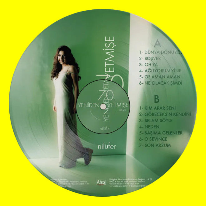 Nilüfer - Yeniden Yetmişe (Renkli Plak) Türkische pop | Türkçe pop | Plak | schallplatte | LP