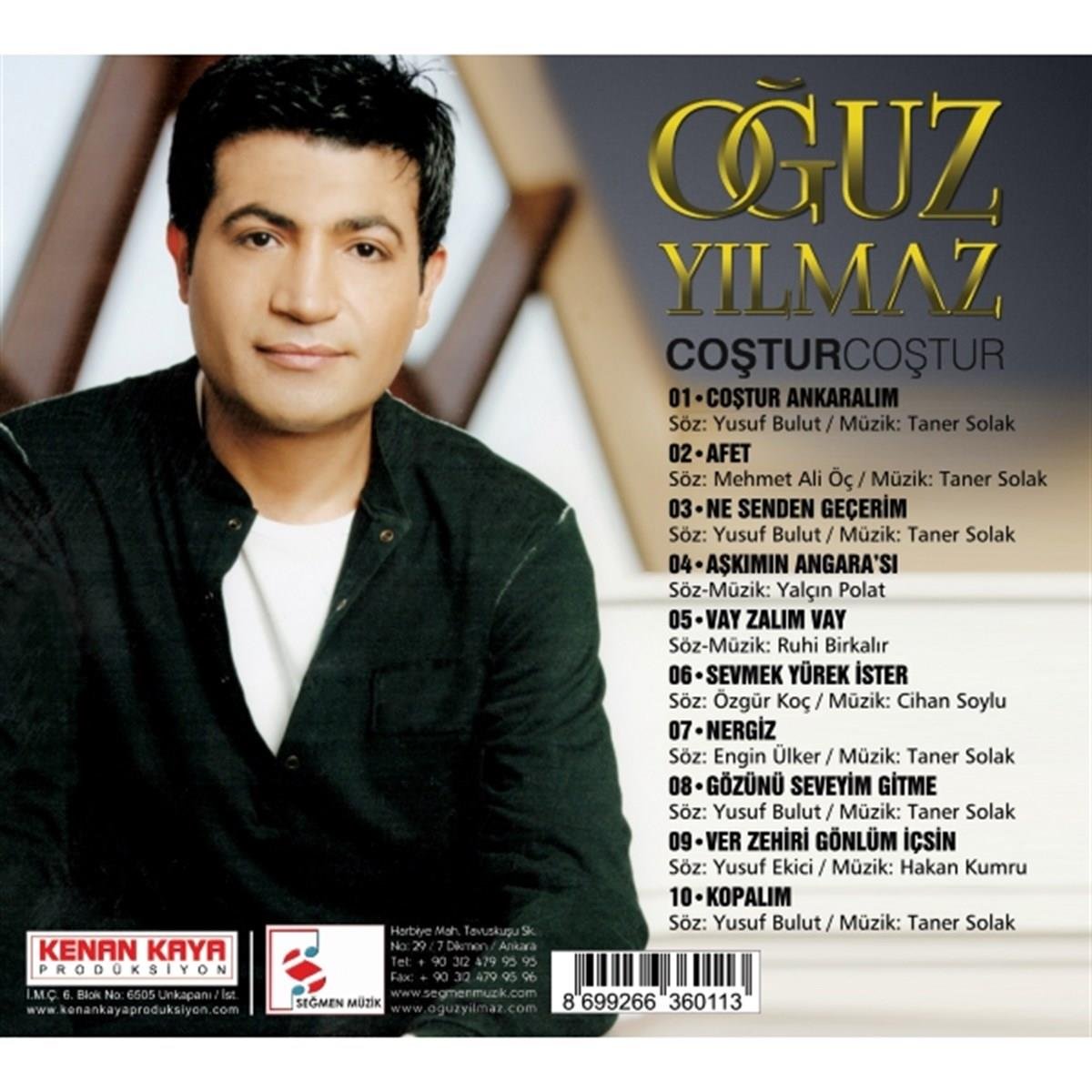 Oğuz Yılmaz- Coştur Coştur (CD)