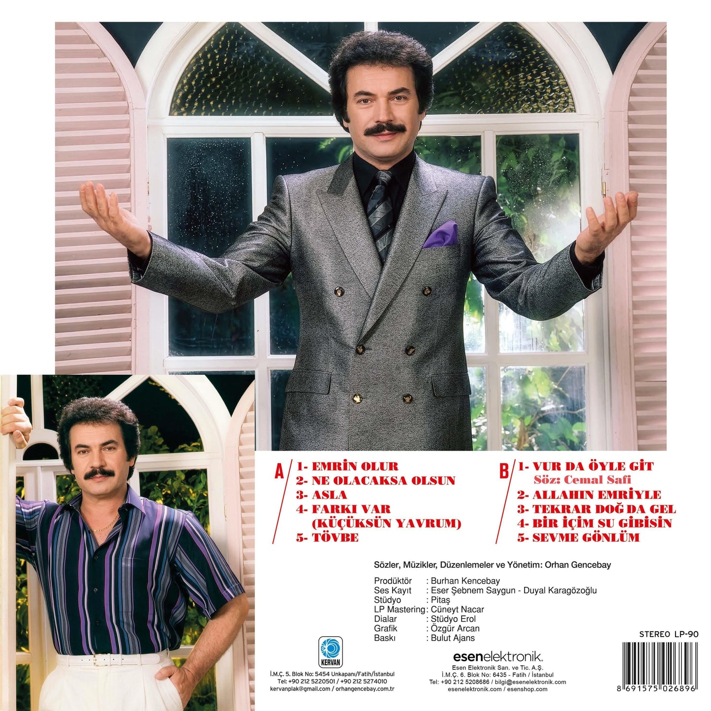 Orhan Gencebay - Emrin Olur (Plak) Orhan Gencebay Plak | Schallplatte | LP
