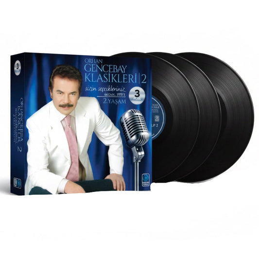 Orhan Gencebay - Klasikleri Vol.2 (3 Plak) Orhan Gencebay Klasikleri | Klasikler | Plak | LP