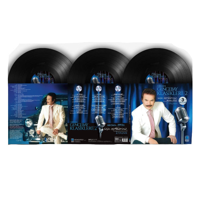 Orhan Gencebay - Klasikleri Vol.2 (3 Plak) Orhan Gencebay Klasikleri | Klasikler | Plak | LP