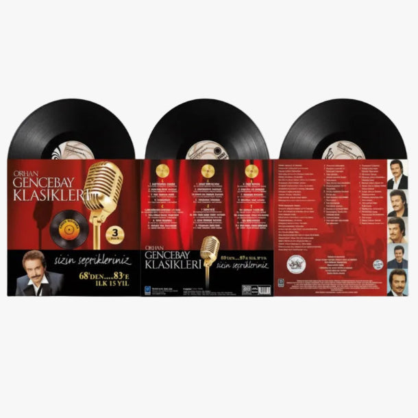 Orhan Gencebay Plak- Klasikleri | Vol.1 (3 Plak) Plak - Şallplatte | LP