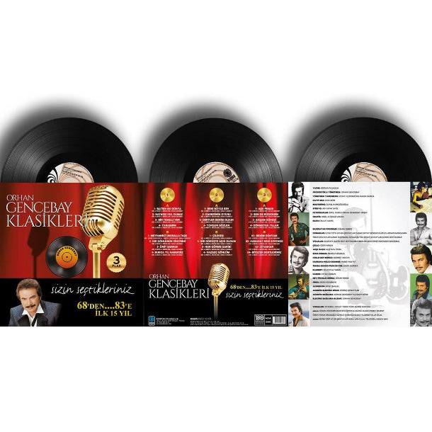 Orhan Gencebay Plak- Klasikleri | Vol.1 (3 Plak) Plak - Şallplatte | LP