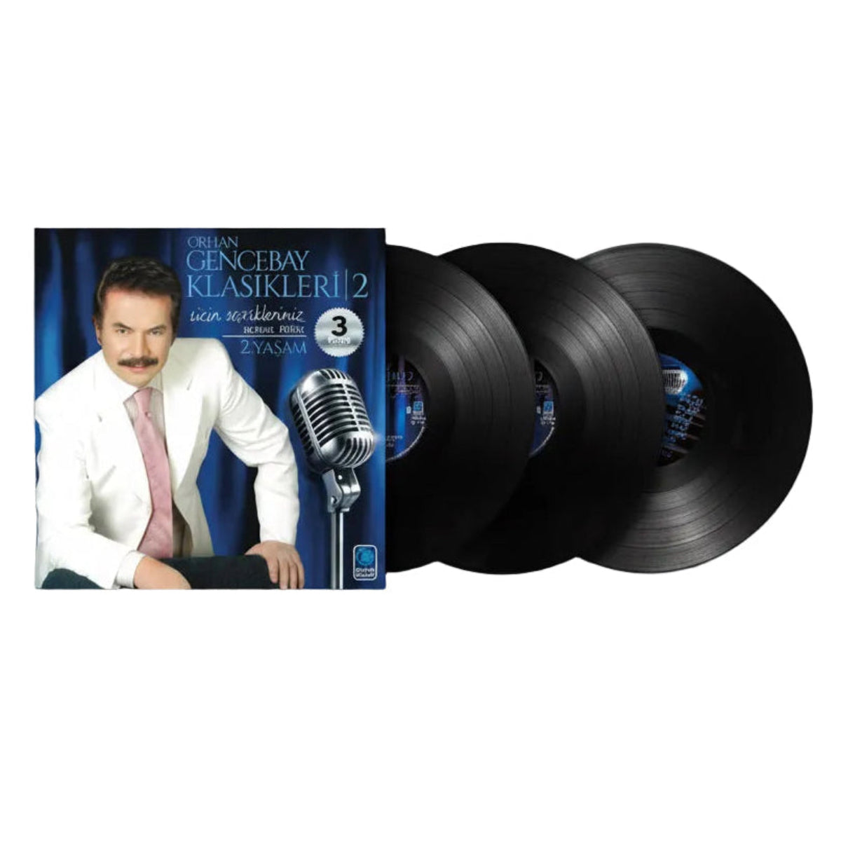 Orhan Gencebay - Klasikleri Vol.2 (3 Plak) Orhan Gencebay Klasikleri | Klasikler | Plak | LP
