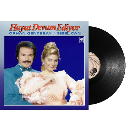 Orhan Gencebay | Sibel Can - Hayat Devam Ediyor (Plak) Türkçe | Arabesk | Plak | Schallplatte |LP