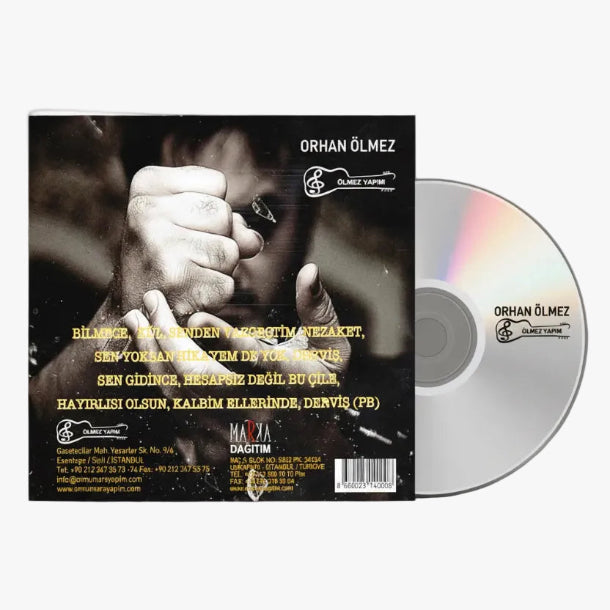 Orhan Ölmez 2011 CD (Orhan Ölmez Album CD) Arabesk |Fantasie |Müzik |CD