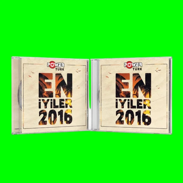 Power Türk CD |  En İyiler 2016 CD | 2 CD (Türkçe Pop Rock  CD )Türkçe | karışık | Pop | CD