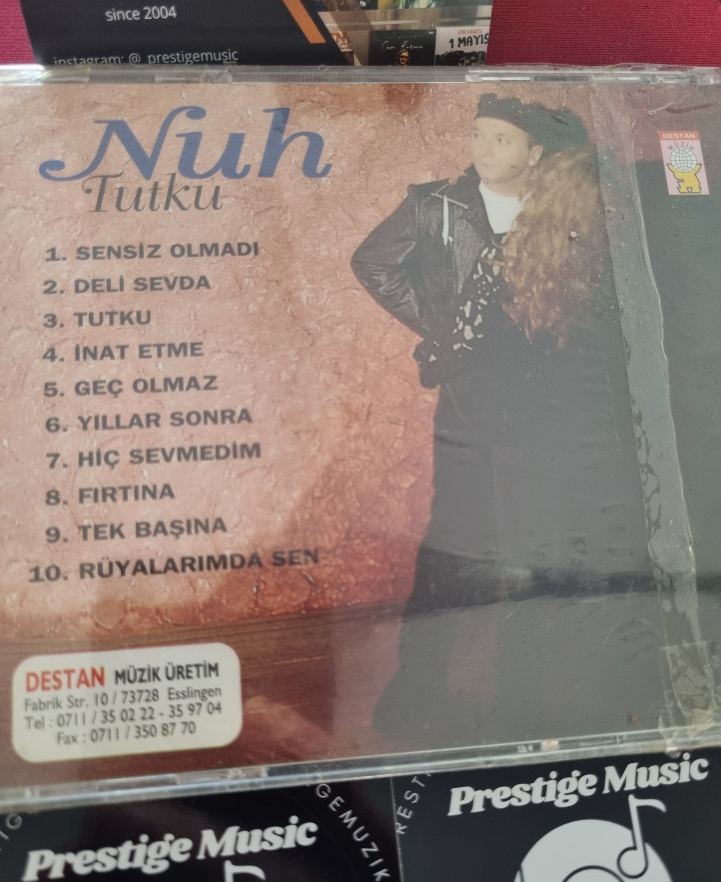 Nuh -Tutku( CD ) Destan Müzik | Almanya |Stuttgart |Esslingen| CD