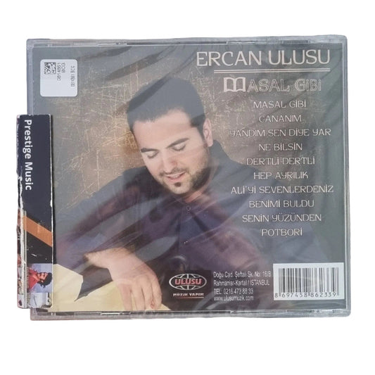 Ercan Ulusu - Masal Gibi(CD)Ercan Ulusu Masal Gibi CD |Türk Halk Müziği (THM) Özgün Müzik | CD