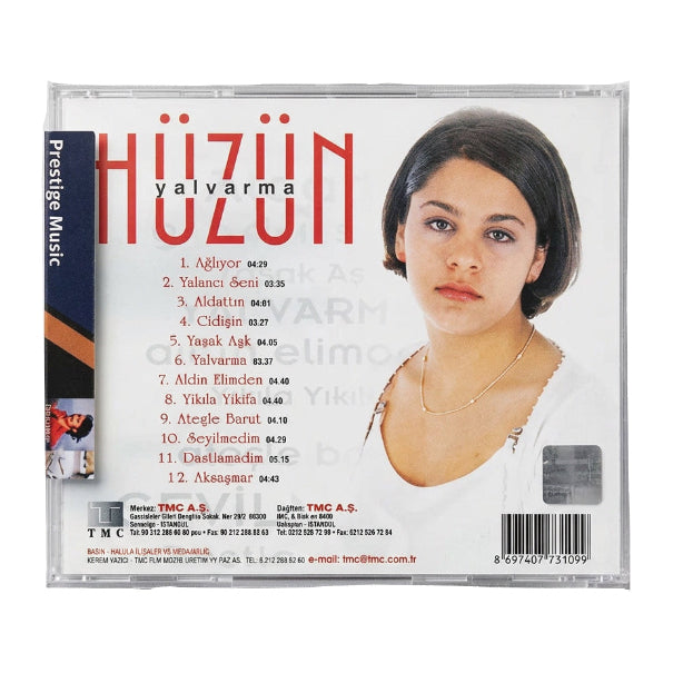 Hüzün - Yalvarma(CD) Arabesk Müzik CD |Fantezi müzik | arabesk | CD