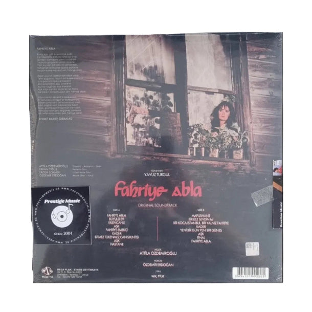 Atilla Özdemiroğlu - Özdemir Erdoğan Fahriye Abla Film Müziği Plak |ORIGINAL SOUNDTRACK LP | Siyah Plak
