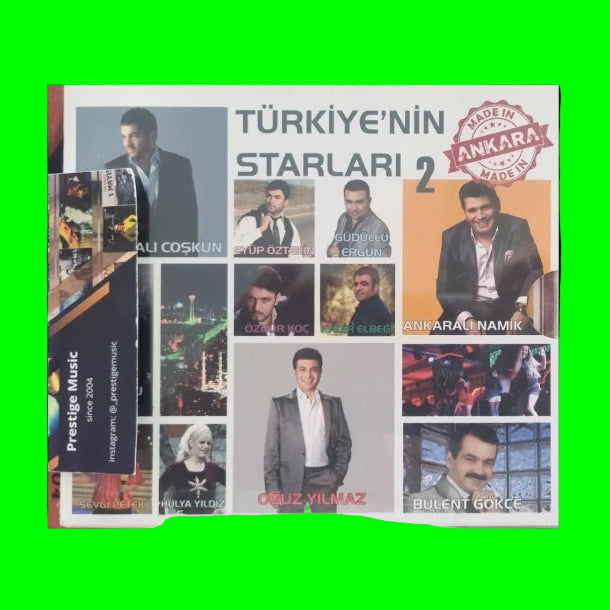Türkiye'nin Starları CD - Türkiye'nin Starları 2 (CD) ANKARA Oyun Havaları | MADE IN ANKARA CD
