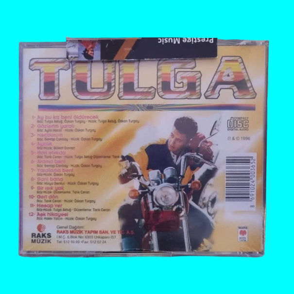 TULGA-Gözlerim Yaralı(CD)Tulga Gözlerim Yaralı CD | Türkischer pop | Türkische pop | Türkisch Pop | CD | CD's