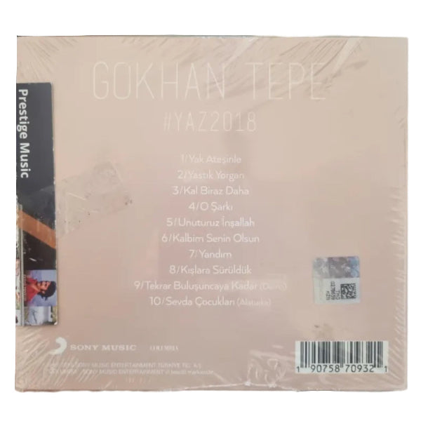 Gökhan Tepe - Yaz 2018 CD [Türkischer Pop | CD]