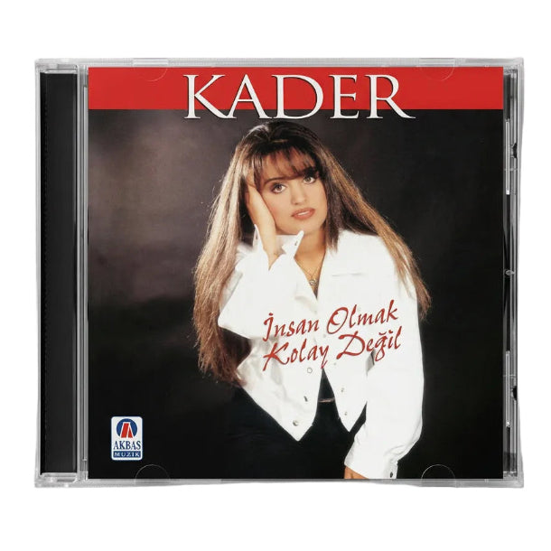 Kader - İnsan Olmak Kolay Değil(CD)Akbaş Müzik ( ALMANYA-Mülheim an der Ruhr)1997 CD