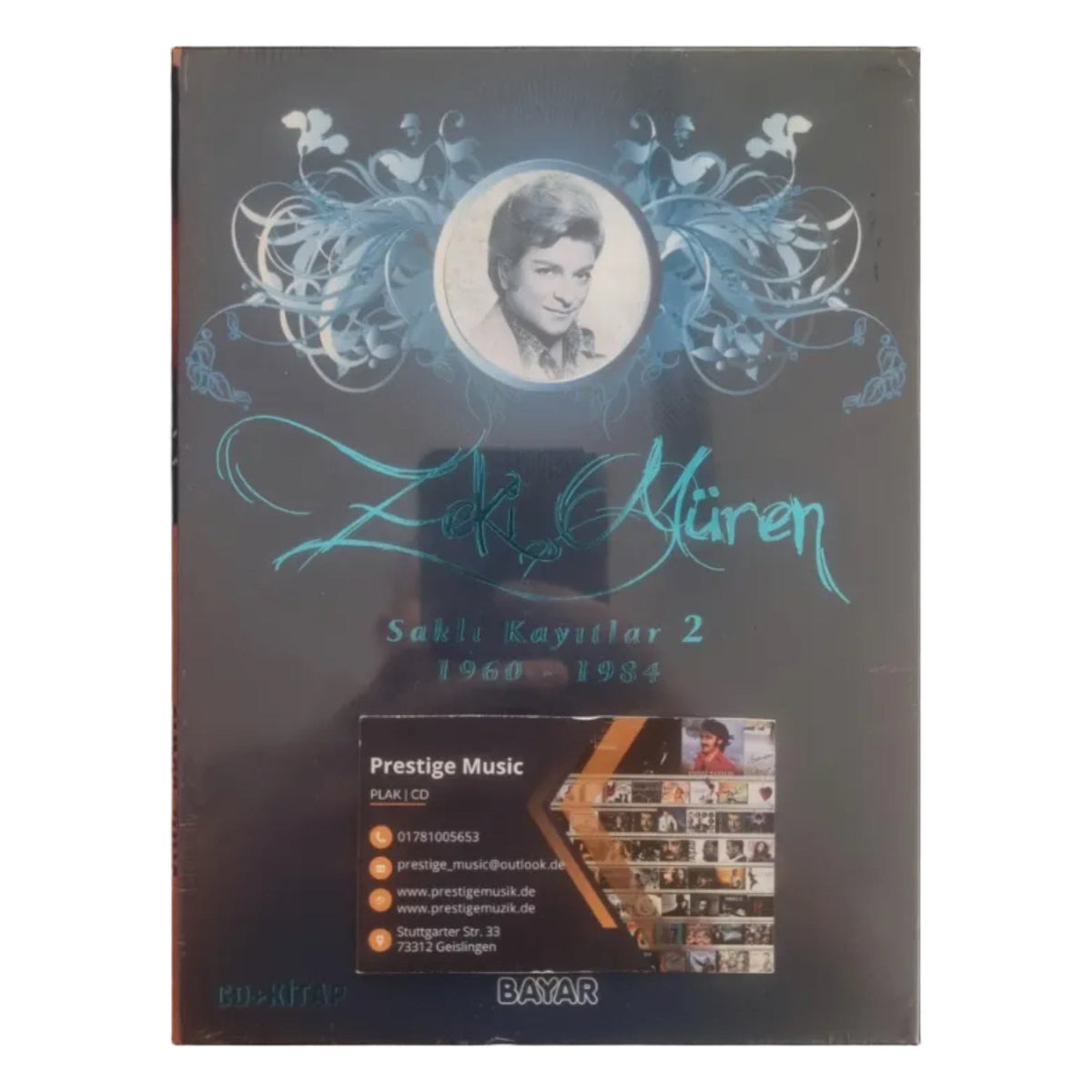 Zeki Müren- Saklı Kayıtlar CD | 2 (1960-1984 )(CD+Kitapçık) (CD) Türk Sanat | Müziği | CD