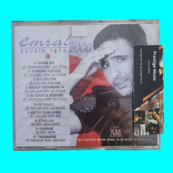 Emral 2000 Sevdik İşte (CD)Emral 2000 Sevdik Işte Cd ( Emral )Türkçe | arabesk | Müzik | CD