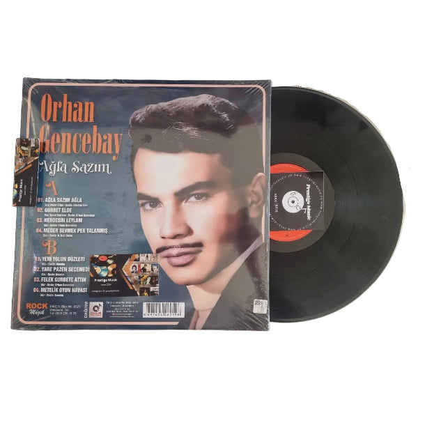 Orhan Gencebay Plak - Ağla Sazım (Plak) Türk Halk | Türküler | Plak | Schallplatte | LP