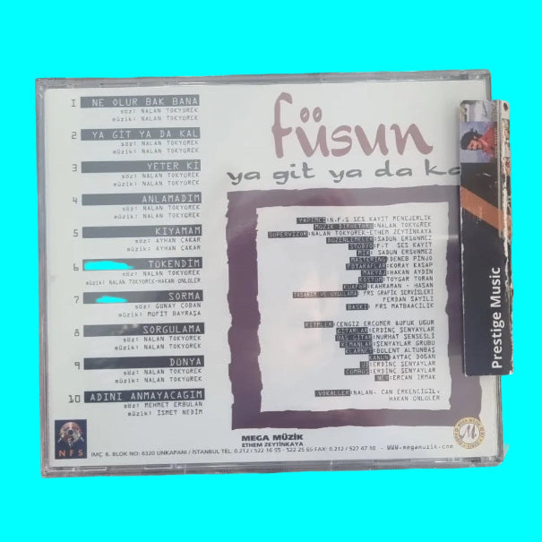 Ya Git Ya Da Kal | CD | füsun | Ya Git Ya Da Kal | CD | füsun | Türkçe CD | Türkce pop CD