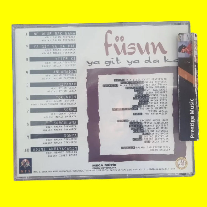 Ya Git Ya Da Kal | CD | füsun | Ya Git Ya Da Kal | CD | füsun | Türkçe CD | Türkce pop CD