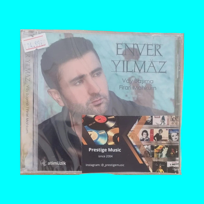 Enver Yılmaz - Vay Başıma - Firari Mahkum ( CD ) Arabesk | CD