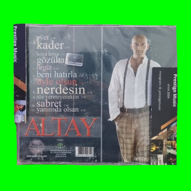 Altay - Öyle Olsun (CD) Altay – Öyle Olsun CD | Türkischer pop | CD