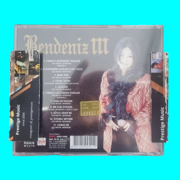 Bendeniz - Bendeniz 3 (CD)Bendeniz (CD) Bendeniz III CD | Neşe Müzik 1996 | CD