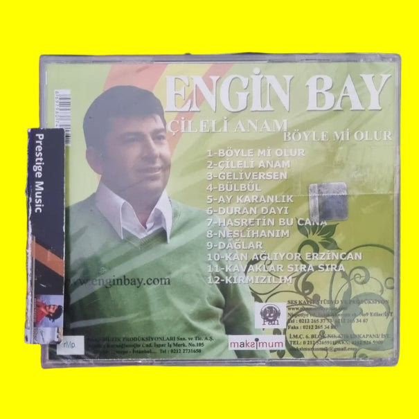 Engin Bay - Çileli Anam / Böyle mi Olur (CD)Türkische Volksmusik | CD
