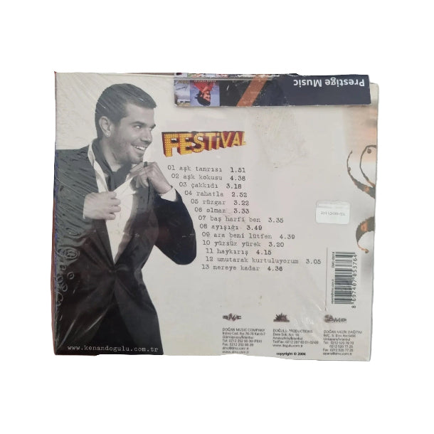 Kenan Doğulu - Festival (CD) Almanya 'da Türkce Pop CD | Plak sipariş | Ücretsiz Kargo