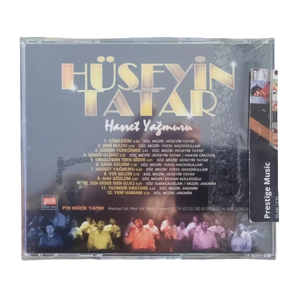 Hüseyin Tatar - Hasret yağmuru(CD)Türk Halk Müziği (Türkische Volksmusik) CD