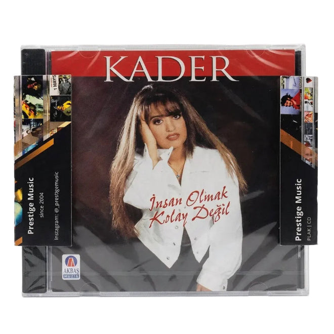 Kader - İnsan Olmak Kolay Değil(CD)Akbaş Müzik ( ALMANYA-Mülheim an der Ruhr)1997 CD