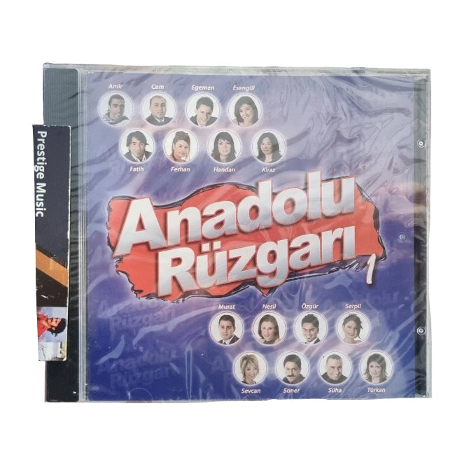 Anadolu Rüzgarı 1 (CD)Türkische Volksmusik (Türk Halk Müzik) Türk | Halk | Müziği | CD