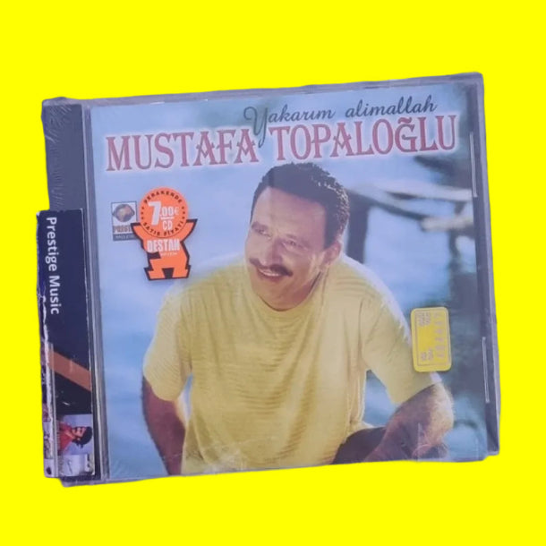 Mustafa Topaloğlu - Yakarım Alimallah(CD)Mustafa Topaloğlu Yakarım Alimallah CD |(Prestij Müzik dönem basımları)CD