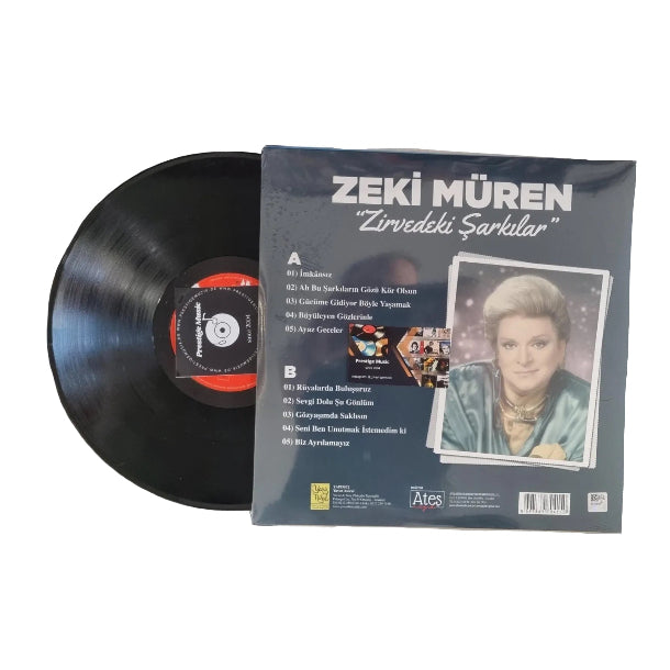 Zeki Müren -Zirvedeki Şarkılar(Plak)Zeki Müren Zirvedeki Şarkılar Plak | LP