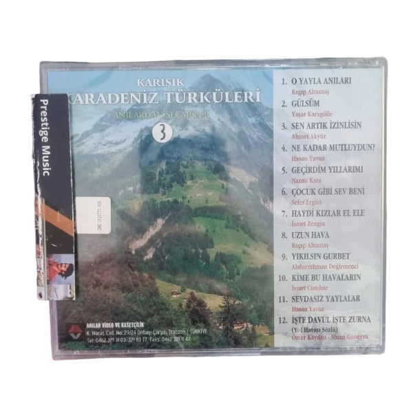 Karışık Karadeniz Türküleri - Karışık Karadeniz Türküleri 3(CD) Karışık Karadeniz Türküleri CD | Vol.3 | CD