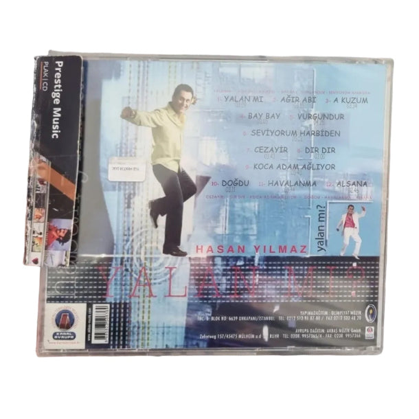 Hasan Yilmaz - Yalan mı ( CD ) Türkçe Pop | Oyun havaları | CD