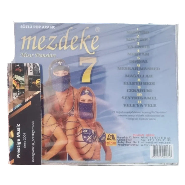 Mezdeke | Mısır Dansları Vol.7| CD |Oryantal| Oryantal dans | CD'ler