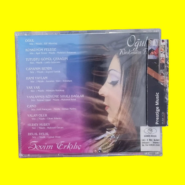 Sevim Erkılıç - Oğul küskünüm Feleğe(CD)Türk Halk Müziği | Türkische Volksmusik | CD