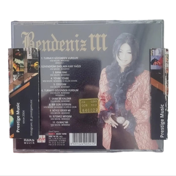 Bendeniz - Bendeniz 3 (CD)Bendeniz (CD) Bendeniz III CD | Neşe Müzik 1996 | CD