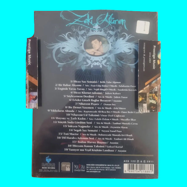 Zeki Müren- Saklı Kayıtlar CD | 2 (1960-1984 )(CD+Kitapçık) (CD) Türk Sanat | Müziği | CD
