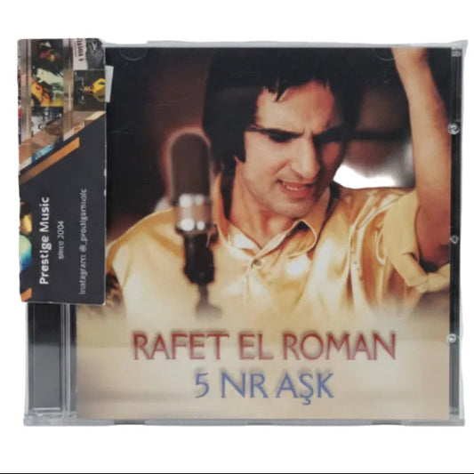 Rafet El Roman - 5 Nr Aşk CD( Türkçe CD ) Destan Müzik | Almanya | Stuttgart | Esslingen CD
