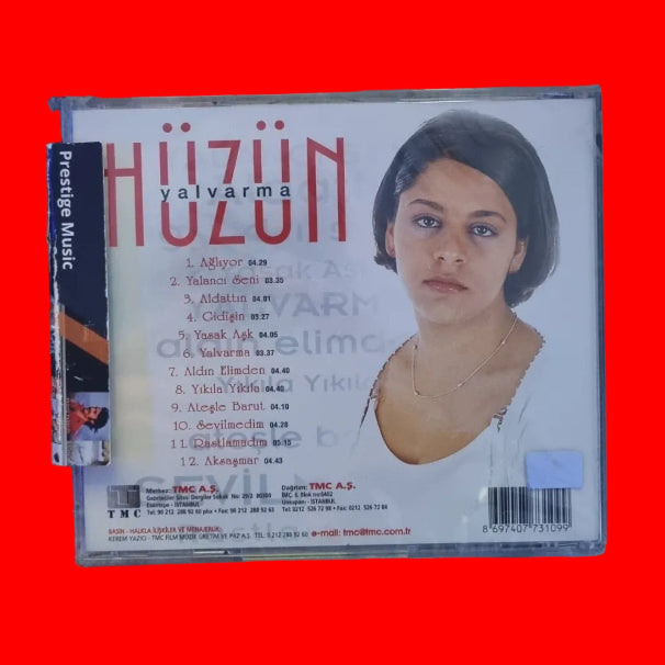 Hüzün - Yalvarma(CD) Arabesk Müzik CD |Fantezi müzik | arabesk | CD