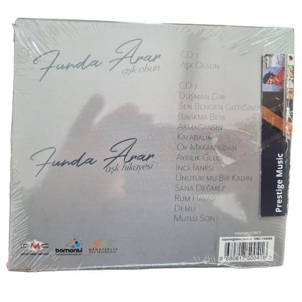 Funda Arar - Aşk Olsun-Aşk Hikayesi CD(2 CD)Türkçe CD