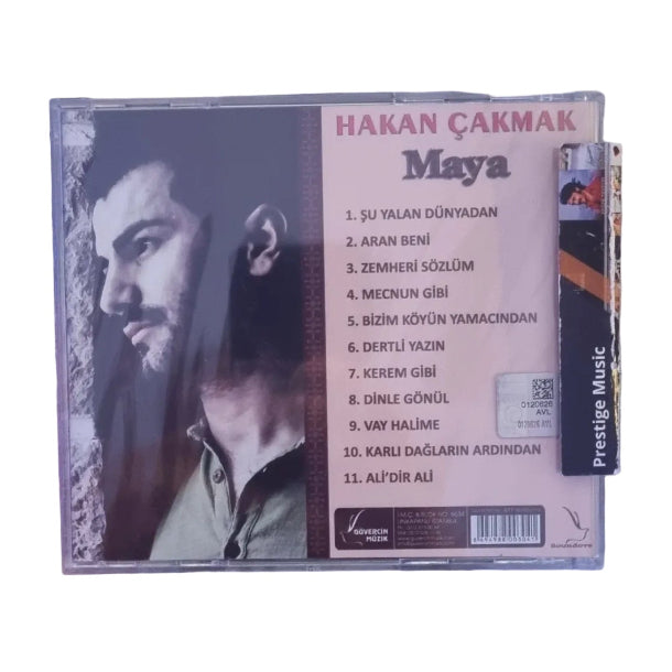 Hakan Çakmak - Maya (CD)Hakan Çakmak Maya CD | İlyas Salman | Musa Eroğlu | Veysel Cakmak | CD