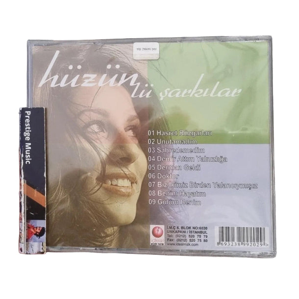 Hüzün - Hüzünlü Şarkılar (CD) Hüzün CD- Hüzün Hüzünlü Şarkılar CD | Arabesk-Fantezi | CD