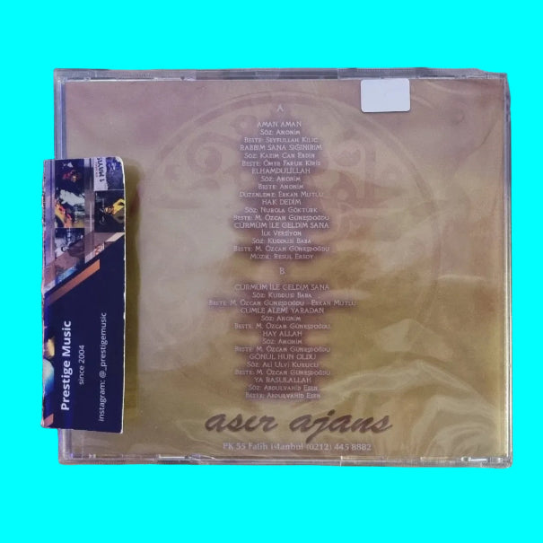 Mustafa Özcan Güneşdoğdu -Cürmüm İle Geldim Sana(CD) Mustafa Özcan Güneşdoğdu Rabbim Sana Sığınırım CD