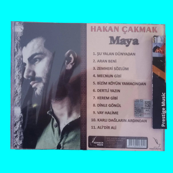 Hakan Çakmak - Maya (CD)Hakan Çakmak Maya CD | İlyas Salman | Musa Eroğlu | Veysel Cakmak | CD