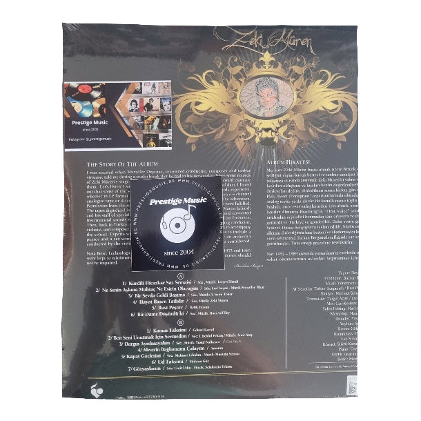 Türk Sanat | Müziği | Zeki Müren- Saklı Kayıtlar 1952-1984 Plak | Schallplatte | LP