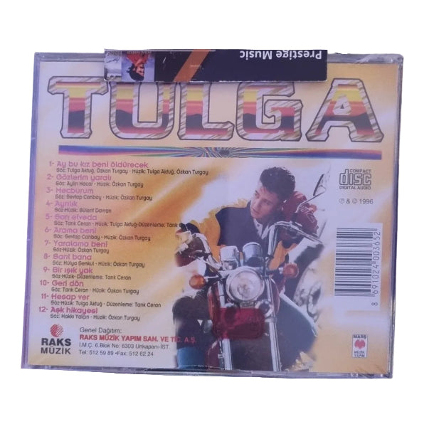 TULGA-Gözlerim Yaralı(CD)Tulga Gözlerim Yaralı CD | Türkischer pop | Türkische pop | Türkisch Pop | CD | CD's