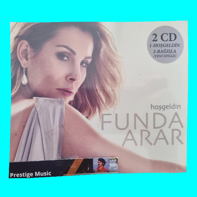 Funda Arar - Hoşgeldin + Bağışla CD (Yeni Single ) 2CD | Almanya 'da | Türkçe | Pop | CD